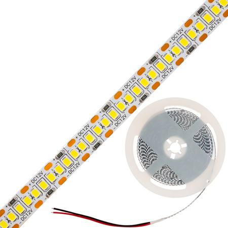 Taśma LED Pasek 12V 120W 1200LED 2835 Ciepła 10mm 5m