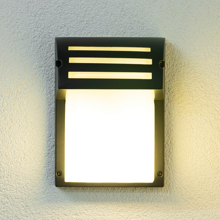 Lampa Ogrodowa Kinkiet Elewacyjny KALIO E27 IP54 Czarna