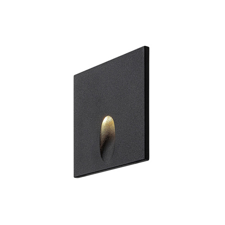 Oprawa Schodowa LED 3W 10lm 3000K Czarny IP54 Industrialny Boven Rabalux