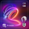 5-PAK Żarówka LED E27 ST14 1W = 10W 2700K Ciepła 100lm Filament do Girlandy LUMILED