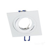 Oprawa Podtynkowa GU10 Halogenowa Wpuszczana Spot Oczko Biała Kwadratowa Kobi