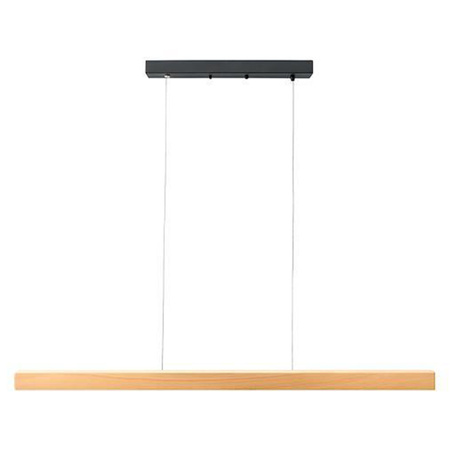 Lampa LED Wisząca Sufitowa Liniowa 30W 2700lm 4000K Neutralna 120cm 110° Czarna Brązowa IP20 Presto Masterled