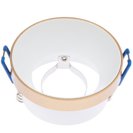 Oprawa sufitowa halogenowa SIMEN DSO MR16 GU10 złoto-biała Kanlux