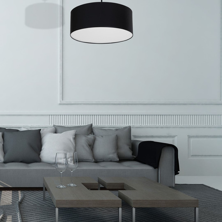 Lampa Sufitowa BARI Czarna 3xE27 Milagro