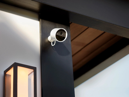 Kamera Przewodowa Zewnętrzna IP 2K QHD 1440p CMOS Biała Zigbee WiFi SMART Security Camera Secure Philips HUE