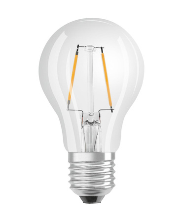 Żarówka LED A60 E27 2.5W = 25W 250lm 2700K Ciepła 300° Retrofit Filament CLASSIC Osram