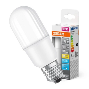 Żarówka LED Tubularna E27 10W = 75W 1050lm 2700K Ciepła 200° STAR STICK Osram