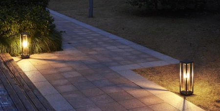 Lampa Ogrodowa Zewnętrzna Stojąca SŁUPEK Porto M1932-500 E27 50cm Su-Ma