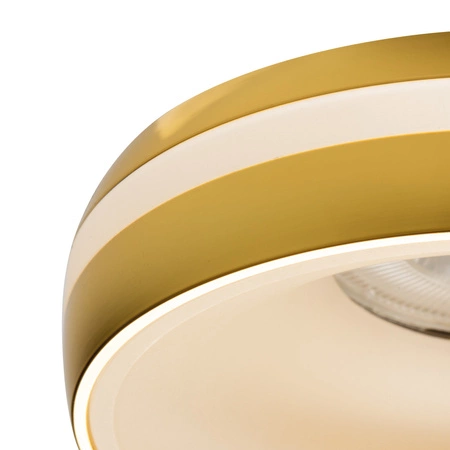 Oprawa sufitowa podtynkowa ELICEO-DSO GU10/GU5.3 Okrągła Złota KANLUX