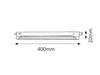 Lampka Podszafkowa Listwa Meblowa G5 8W 520lm 2700K Biały Industrialny Slim 2341 Rabalux