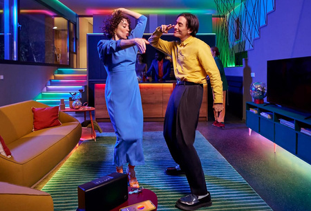 Taśma LED NEON 45W RGBIC 10m Inteligentna SMART WiFi Bluetooth Aplikacja WiZ