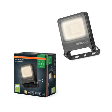 Naświetlacz LED Halogen Zewnętrzny Reflektor 20W 3000K Ciepła 1800lm Szary IP65 Endura Osram