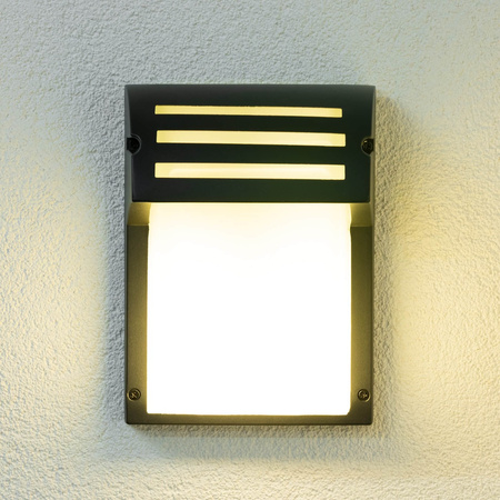 Lampa Ogrodowa Kinkiet Elewacyjny KALIO E27 IP54 Czarna