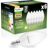 6x Żarówka LED E14 Świeczka B35 8W = 60W 880lm 3000K Ciepła 180° LUMILED