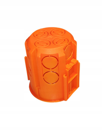 Puszka Instalacyjna Podtynkowa Podwójna Głęboka Elektryczna 1x60 z Wkrętami PAWBOL