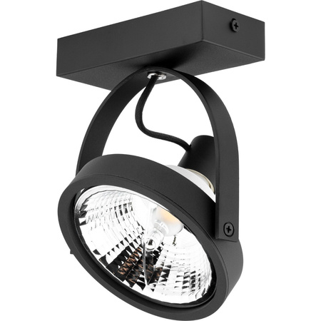 Lampa sufitowa Kinkiet LEON ES111 Ruchomy czarny
