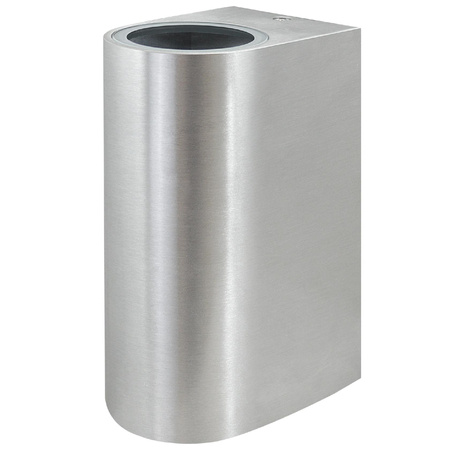 Kinkiet ogrodowy elewacyjny góra dół LED 2xGU10 BOSTON GOLDLUX (Polux) OWALNY SATYNOWY