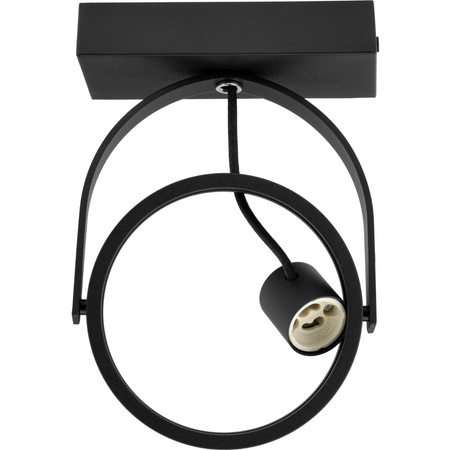 Lampa sufitowa Kinkiet LEON ES111 Ruchomy czarny