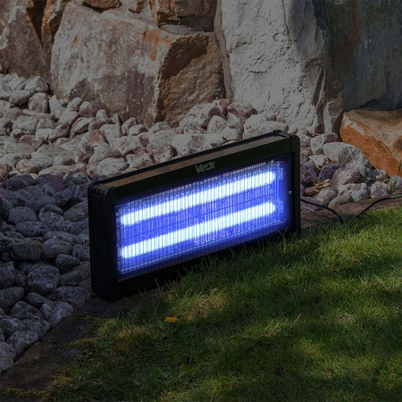 Lampa Owadobójcza Pułapka Elektryczna 180m2 na Muchy Komary Owady VAYOX