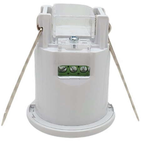 Czujnik Ruchu i Zmierzchu PIR Podtynkowy 360° 8m Wewnętrzny Biały