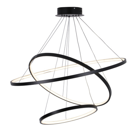 Lampa Wisząca Zwis 60W 8000lm 4000K Neutralna 120° Czarna LEA Sanico Goldlux