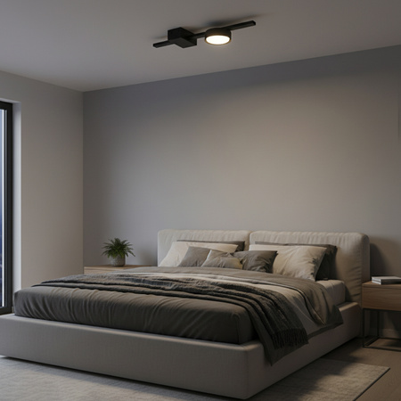 Lampa Sufitowa OVILO Oprawa Halogenowa LED GX53 Spot Kinkiet Reflektor Ścienna LUMILED