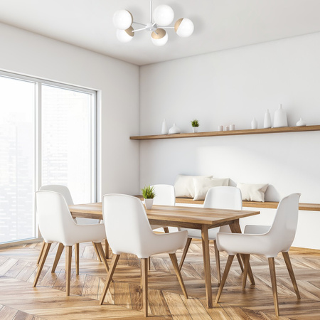 Lampa Sufitowa Żyrandol SFERA Drewniana 5xE14 Milagro