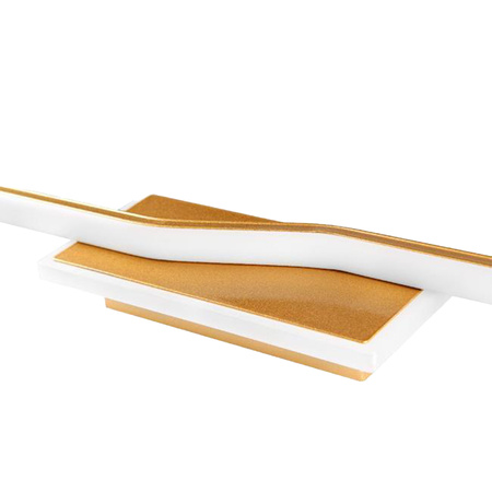 Kinkiet LED Lampa Ścienna 12W 60cm 4000K 900lm Nowoczesny Złoty