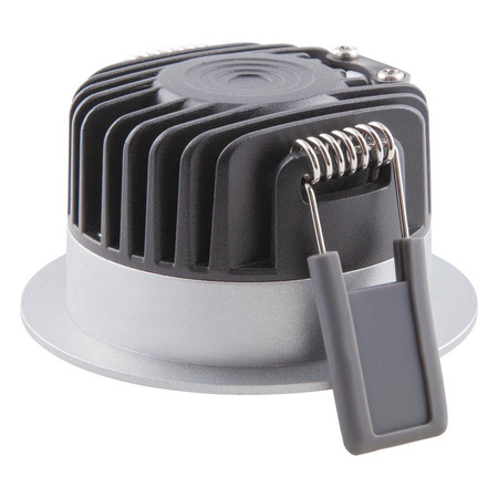 Panel LED Oprawa Podtynkowa Punktowa 8W 680lm CCT Ściemnialna Oczko Spot Srebrny Fix Ledvance