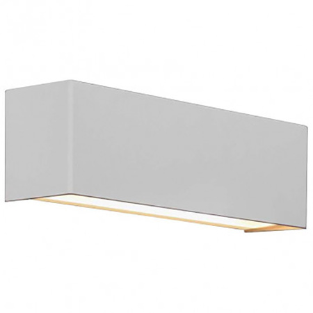 Lampa Ścienna STRAIGHT 6345 Nowodvorski Biała E14 Kinkiet Podłużna Dł.26 cm Minimalistyczna