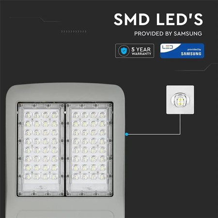 Lampa Oprawa Uliczna LED 100W 5700K SAMSUNG CHIP VT-103ST V-TAC