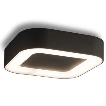 Lampa Ogrodowa Zewnętrzna Sufitowa PUEBLA LED 9513 IP54 12W 3000K Plafon Grafitowa Nowodvorski