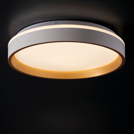 Plafon LED SOLN Lampa sufitowa 17.5W Biało-Złoty KANLUX