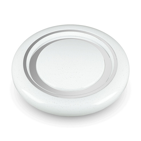 Plafon LED Lampa Sufitowa 60W CCT 3in1 4200lm Ściemnialny + Zmiana barwy z pilotem Efekt diamentów VT-8473 V-TAC