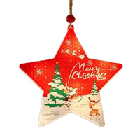 Zawieszka LED Gwiazdka 11,5cm 2700K Świąteczna LVT