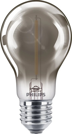 Żarówka LED E27 A60 2.3W = 11W 100lm 1800K Ciepła Filament Dymiona PHILIPS