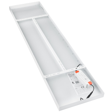 Panel LED Sufitowy Natynkowy 30x120 cm 50W 4000K 4500lm Plafon BIAŁY