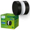 Kinkiet Ogrodowy Lampa Elewacyjna Zewnętrzna LED 6W 750lm 4000K Czarna Laven Philips