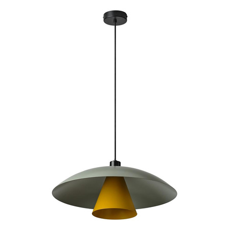 Lampa Sufitowa Wisząca Dekoracyjna E27 Zielona Żółta Decor Flying Mushroom Pendant Osram