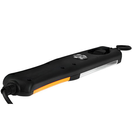 Latarka Warsztatowa Lampa Garażowa LED 230V 15W 960lm Magnes Haczyk na Kablu 5m MasterLED