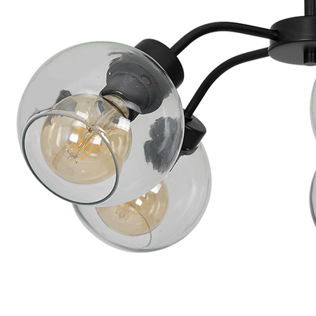 Lampa Sufitowa SOFIA CLEAR 5xE27 Milagro