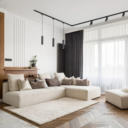 Reflektor Szynowy GU10 Czarna PARIS Sanico Goldlux