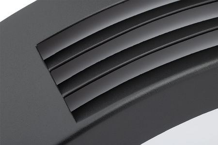 Kinkiet Ogrodowy Elewacyjny Lampa Zewnętrzna E27 Ciemnoszara IP54