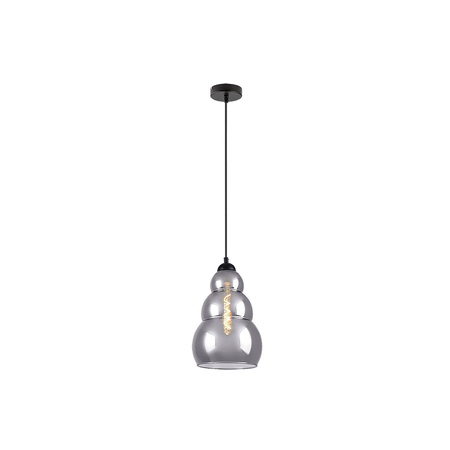 Lampa Wisząca Sufitowa Zwis E27 Czarny Nowoczesny Salvatore Rabalux