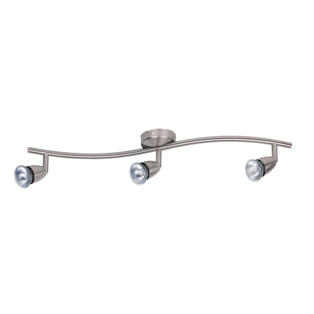 Lampa Sufitowa Oprawa Halogenowa Punktowa Reflektor Spot 3x GU10 Chrom Klasyczny Norman 5993 Rabalux