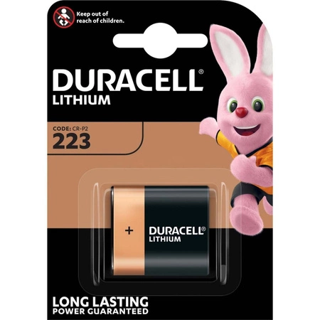 Bateria litowa DURACELL CRP2 DL223 CR-P2 6V Blister 1szt.