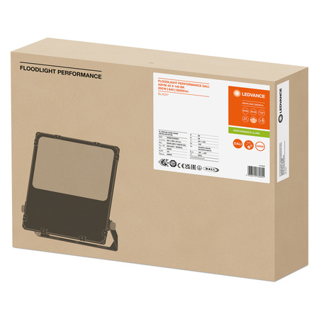 Naświetlacz LED Reflektor Zewnętrzny Lampa Ściemnialny 200W 26200lm 4000K IP66 Czarny Floodlight Ledvance