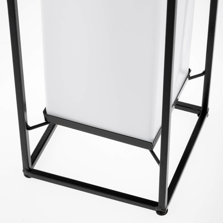 Lampa Solarna LED Zewnętrzna Ogrodowa Stojąca Latarenka 3000K IP44 38cm Czujnik Zmierzchu