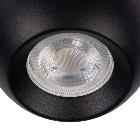 Lampa Sufitowa Wisząca GALOBA 3xGU10 PAR16 35W Czarna KANLUX