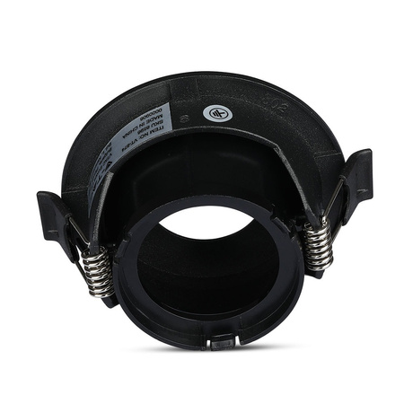 Oprawa Sufitowa Podtynkowa Oczko GU10 Okrągła Czarna VT-874 V-TAC